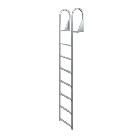 Jif Marine JIF Marine DJW7 7 Step Anodized Aluminum Swinging Dock Ladder DJW7